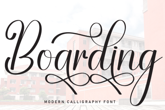Boarding: The Typeface for Your Next Creative Adventure