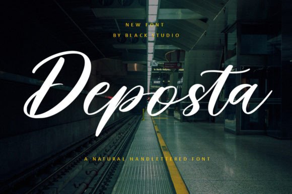 Deposta: A Dynamic Script Font for Creative Designers
