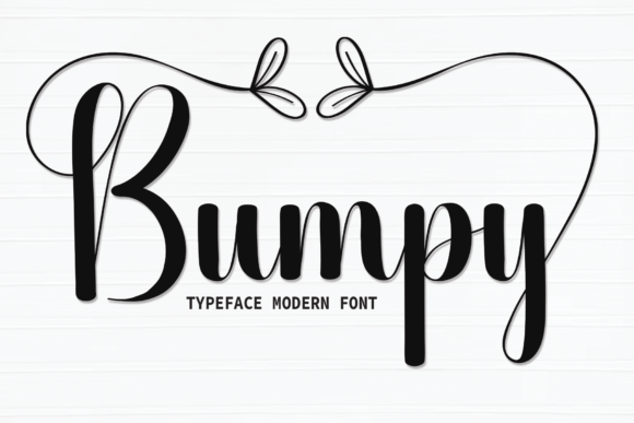 Discovering the Bumpy Font: A Flowing Touch of Elegance