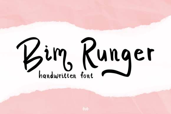 Exploring Bim Runger: A Realistic Handwritten Typeface