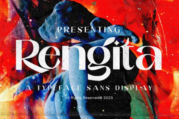 Rengita: A Serif Font for Modern Luxury Branding