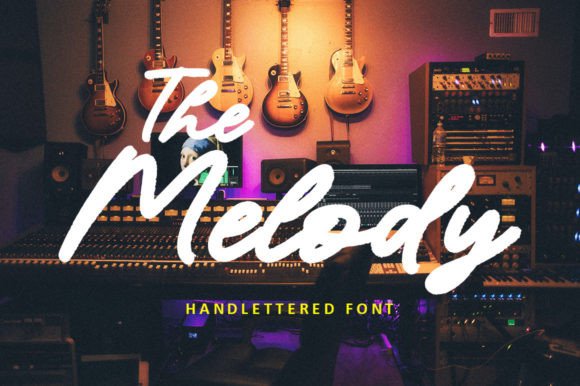 The Melody: A Script Font That Brings Elegance and Energy