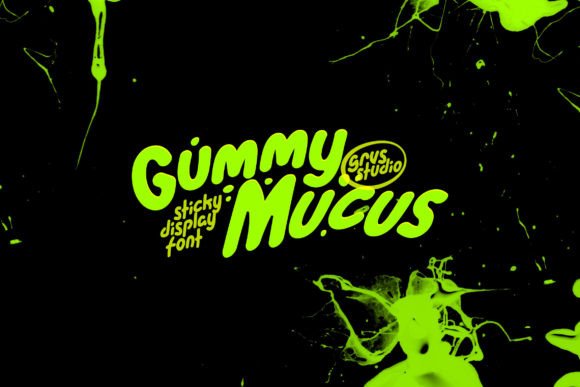 The Playful Appeal of Gummy Mucus Funny Display